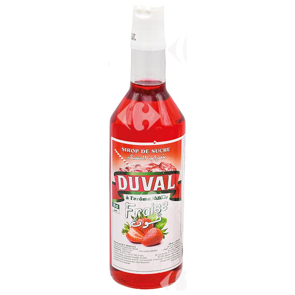 [10442] Sirop de Fraise Duval 75cl.