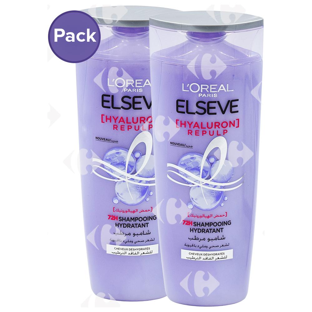 [697989] Pack 2 Shampoings Elseve Hyaluron 400ml