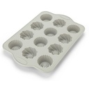 Moule en Silicone pour 12 Muffins Chef Kasa 3x36x23cm