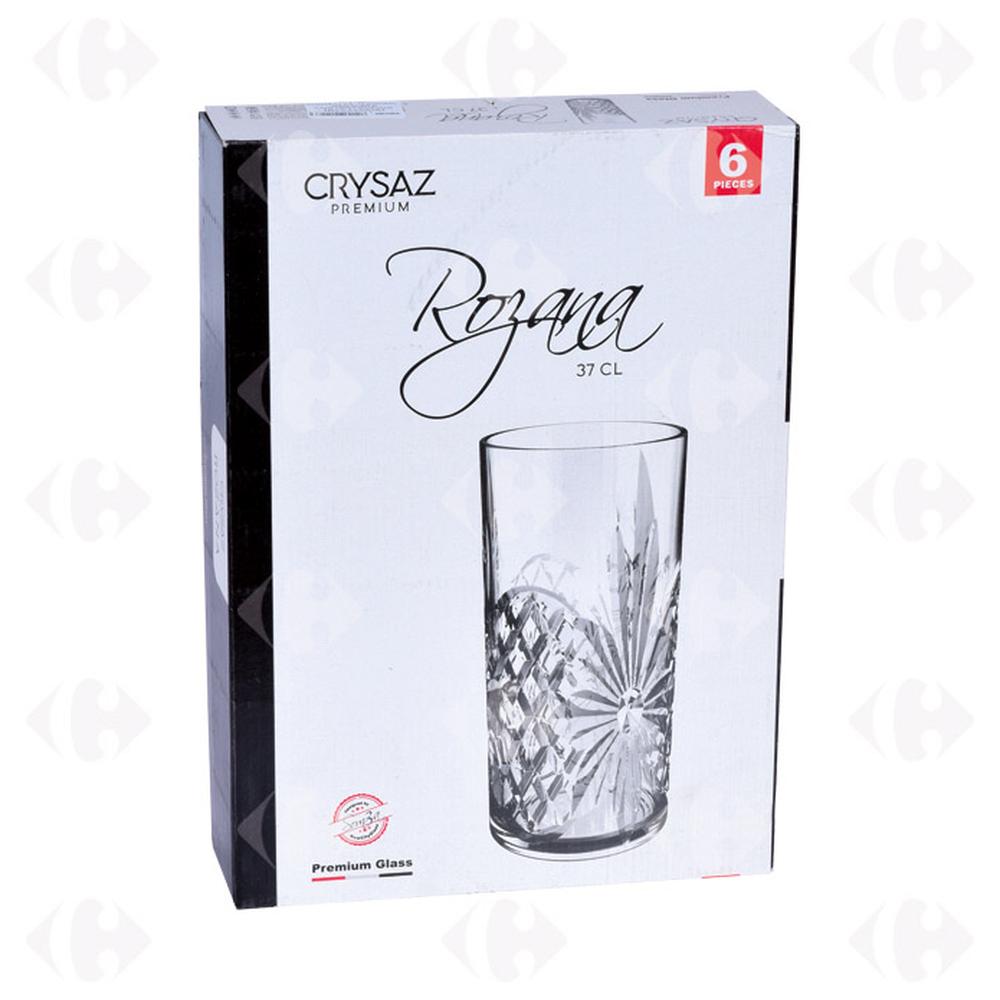 Verre à Eau Rozana 37cl - 6 pièces.