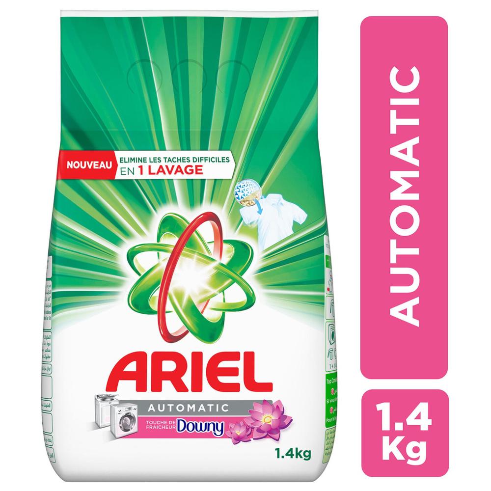 Ariel Détergent Lessive en poudre Automatique Fraicheur Downy 1.4Kg.
