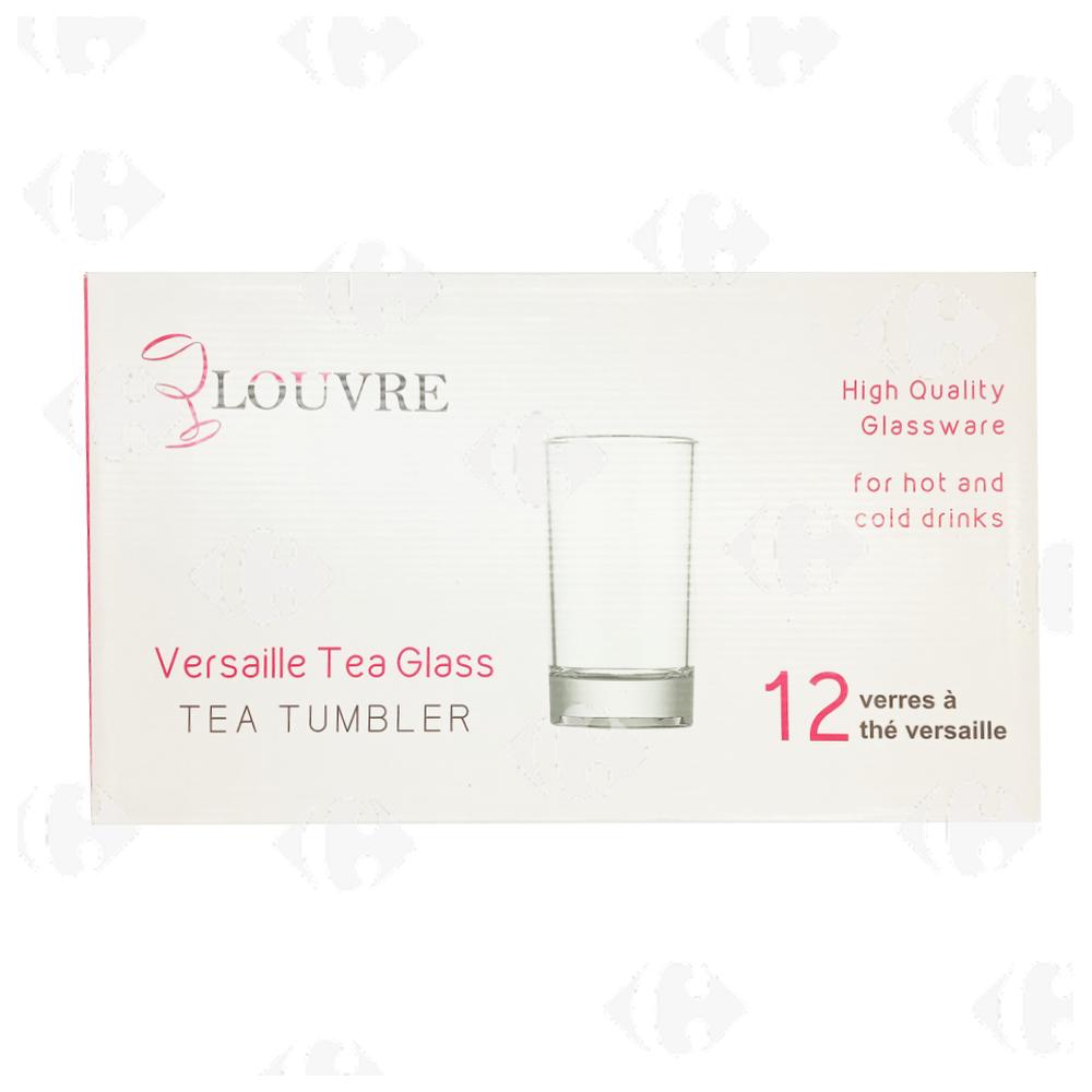 [695564] Verre à Thé 16cl Louvre 12 pièces.