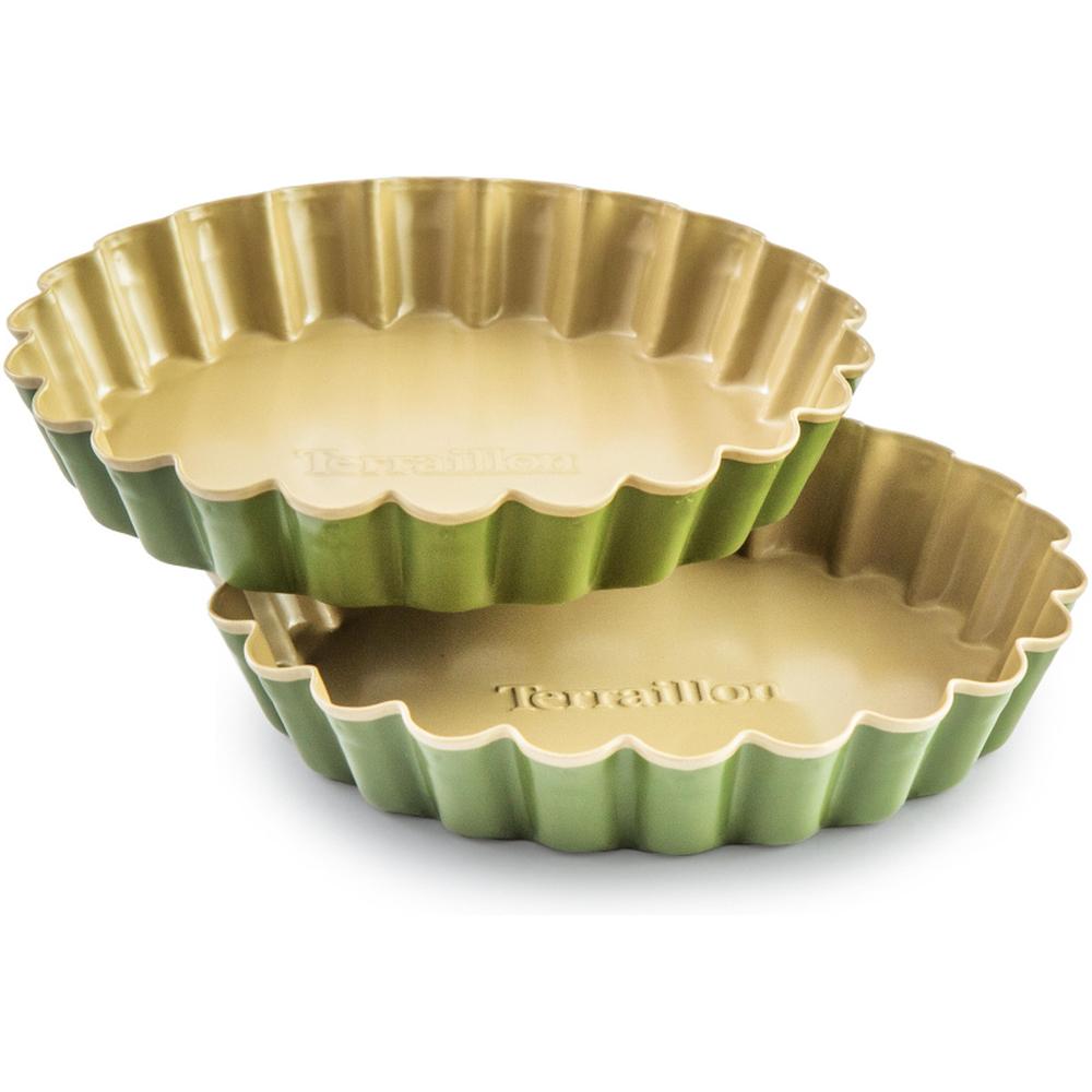 Moule à Tartelette en Acier Terrailon 12cm 2 pièces.