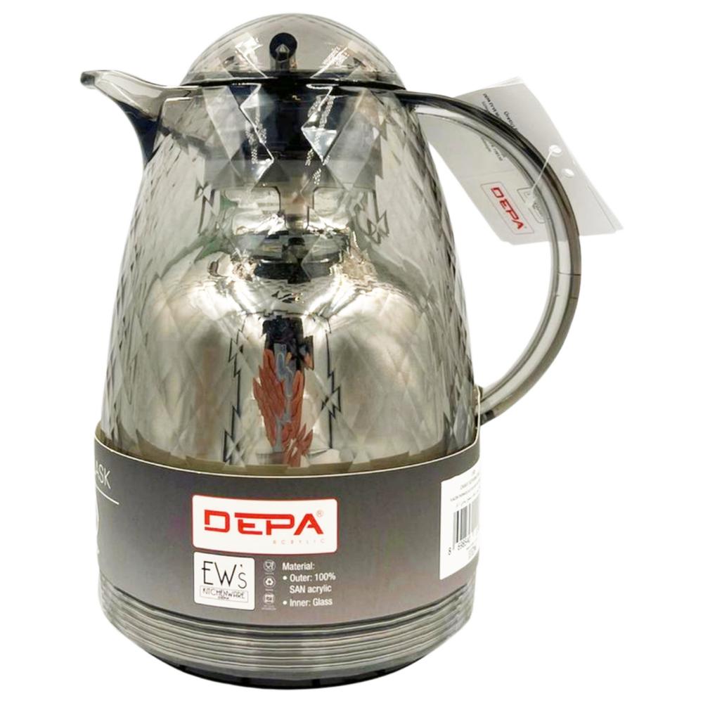 [694290] Bouteille Isotherme Acrylique Fumée 1L.