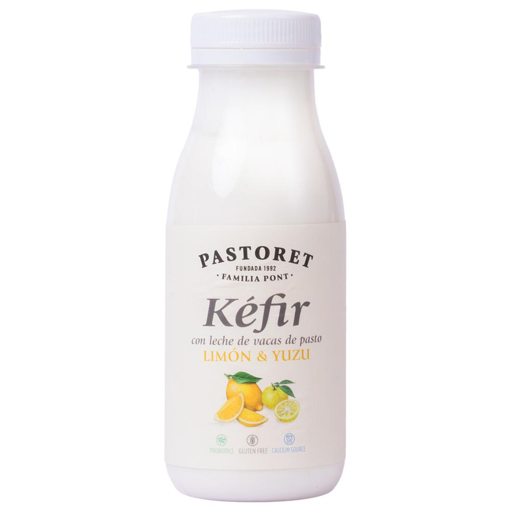 [729205] Yaourts à Boire Kefir Lemon et Yuzu Pastoret 250g