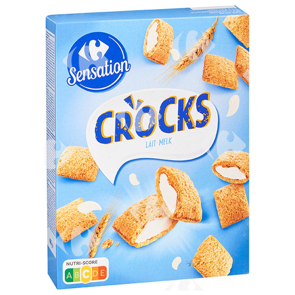 [532616] Céréales Fourrage Lait Carrefour Sensation 400g