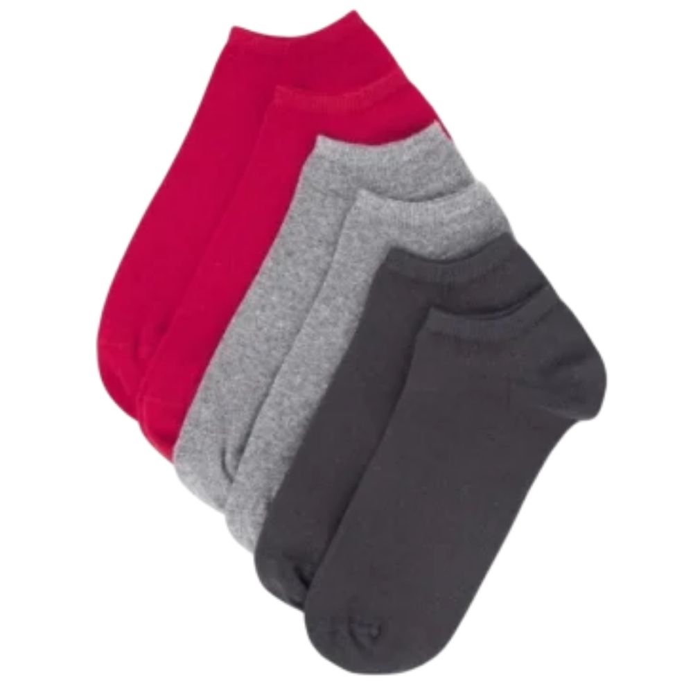 [691137] Lot 3 Invisibles Homme Unis Gris