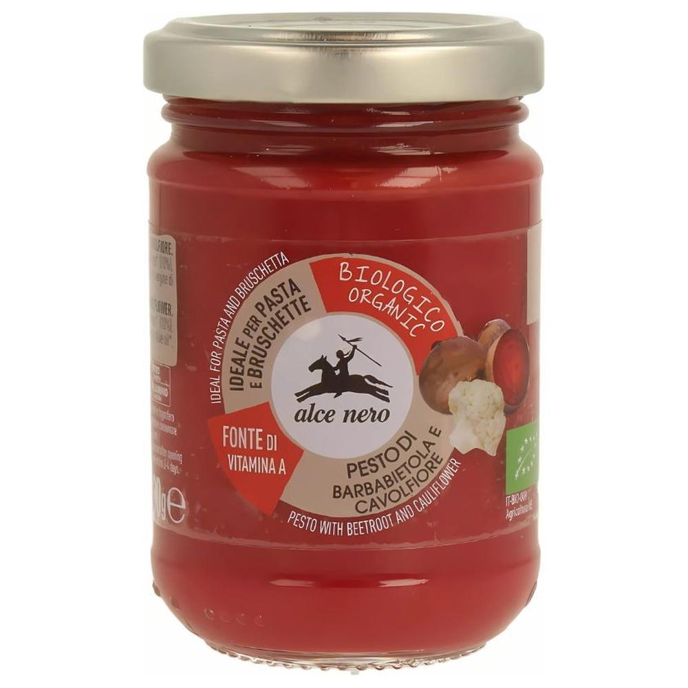 [726855] Pesto Betterave Chou-Fleur Bio Alce Nero 130g