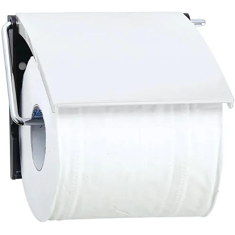 [716402] Porte Rouleau Papier Blanc MSV