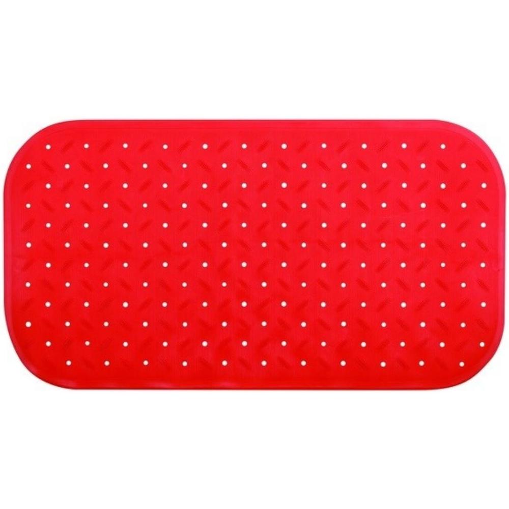 [716273] Tapis Antidérapant Rouge MSV 36x65cm