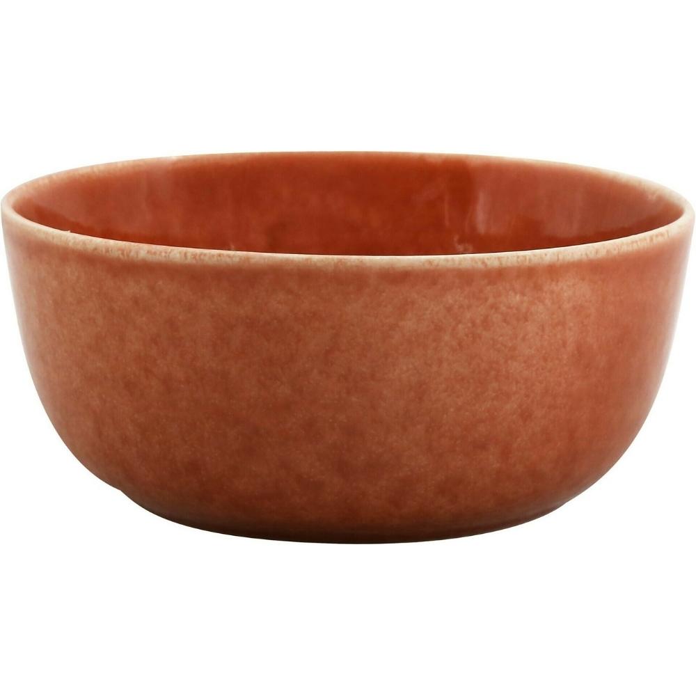 [722172] Bol Porcelaine Orange Réactif Kasa 15 cm