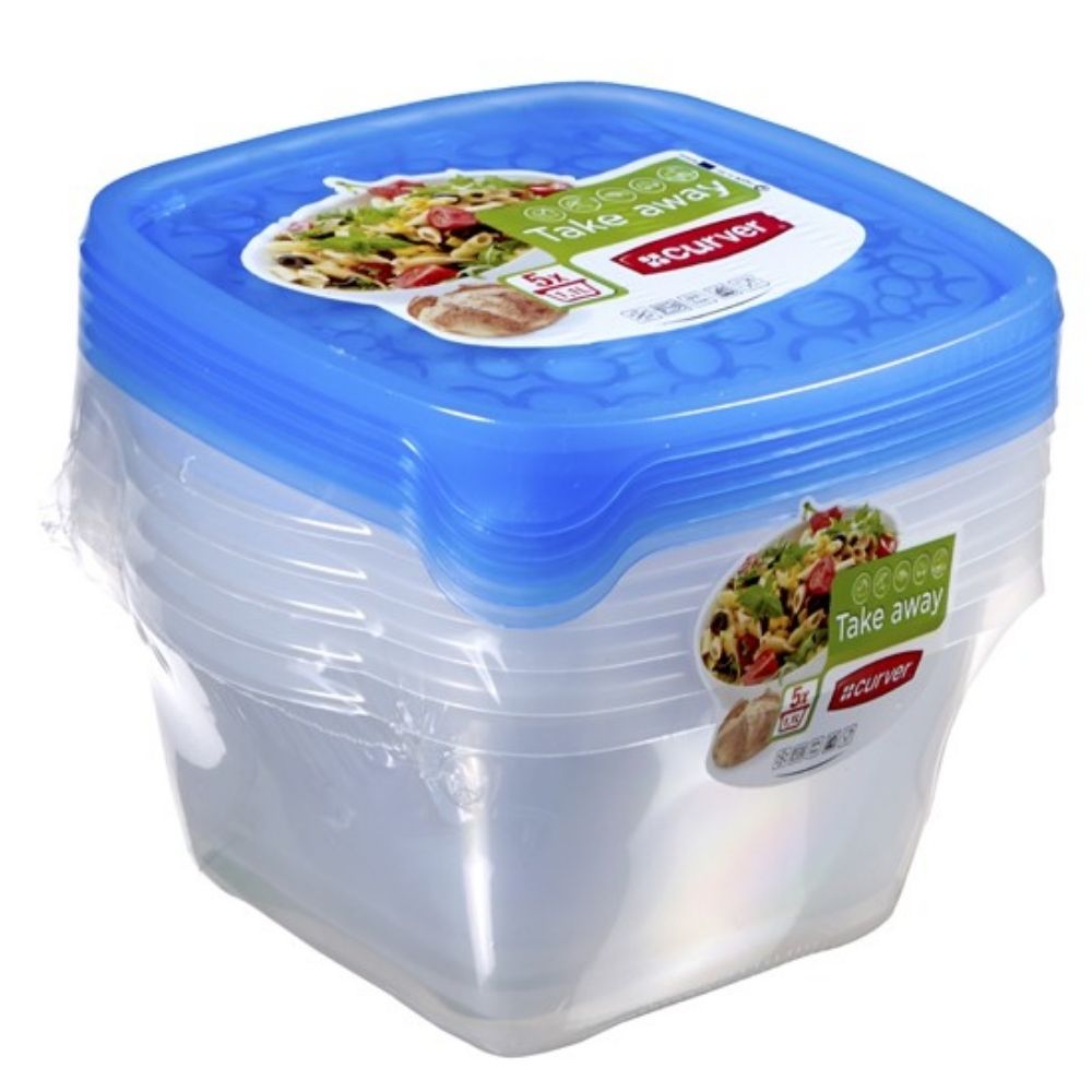 [562002] Boite Alimentaire en Plastique Take Away 5x11L