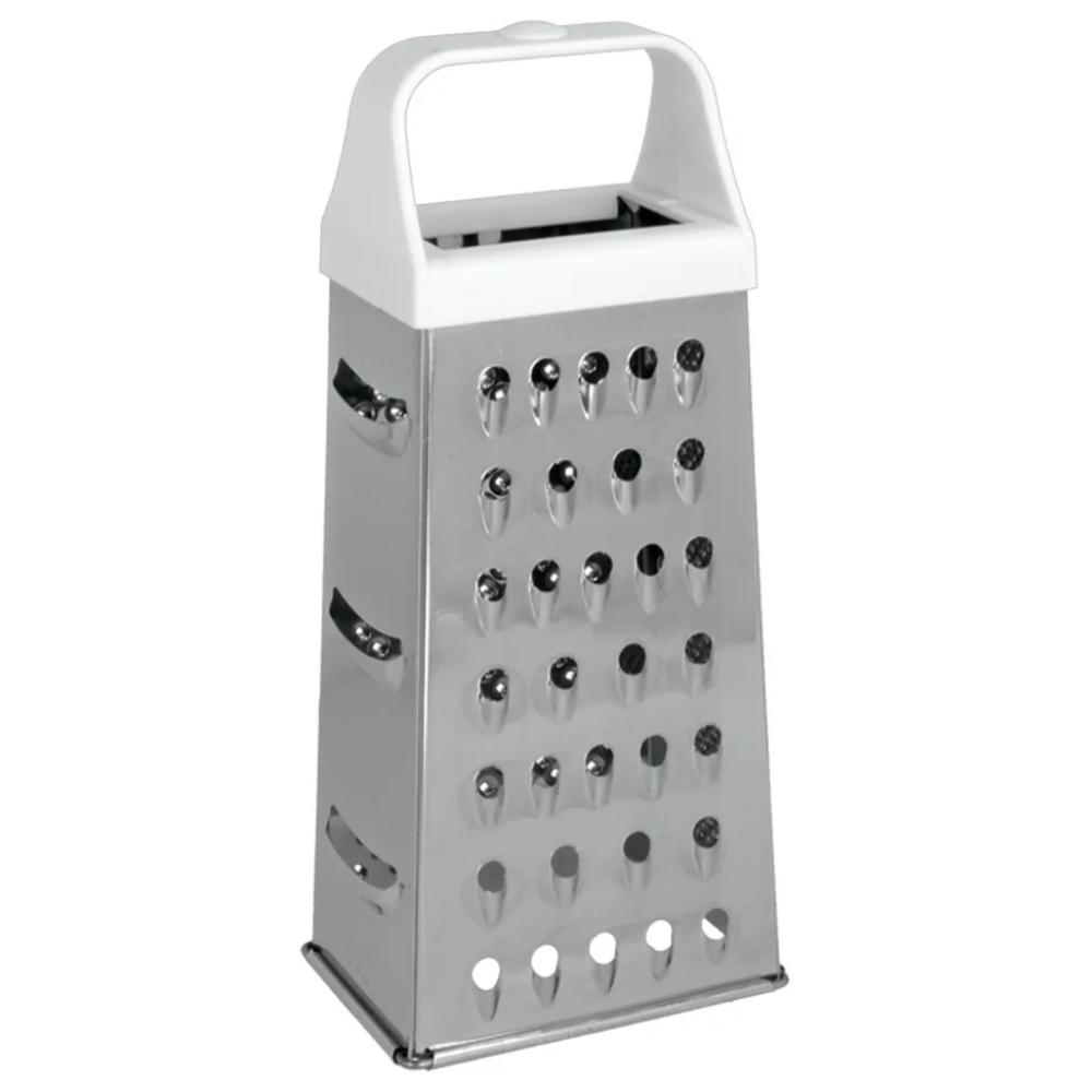 [53949] Râpe à 4 faces Argent Metaltex Steel 24 cm