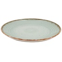 Assiette Dessert Kasa en Porcelaine Verte Seia 19cm