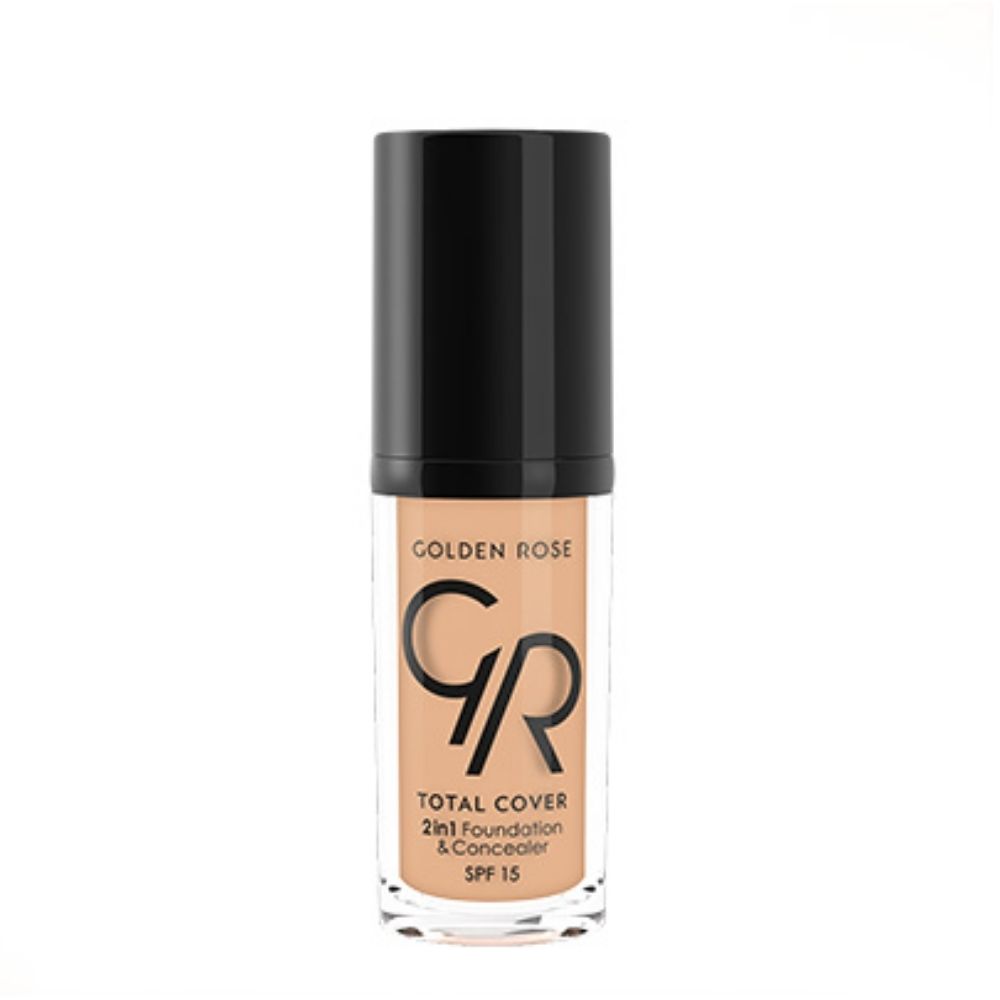 [714925] Fond de Teint Total Cover 2 In 1 N12 Golden Rose