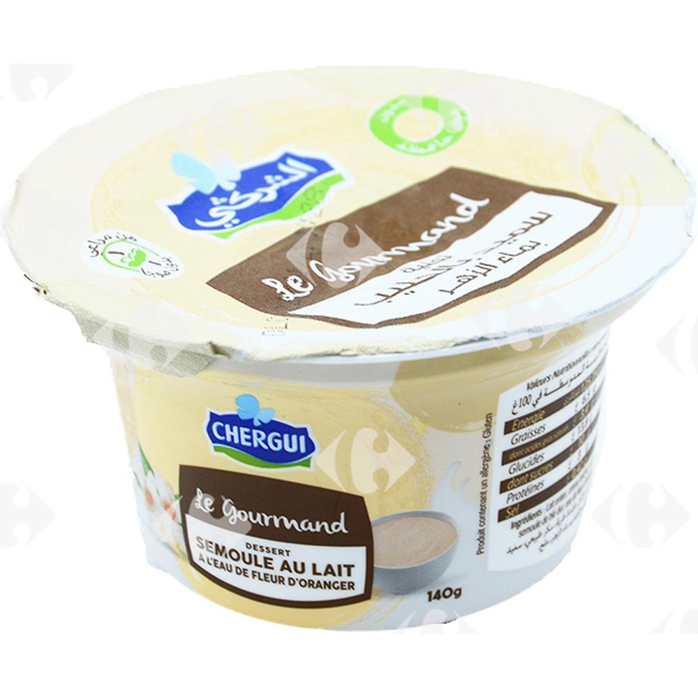 [665137] Semoule au Lait à la Fleur d'Oranger Chergui 140g