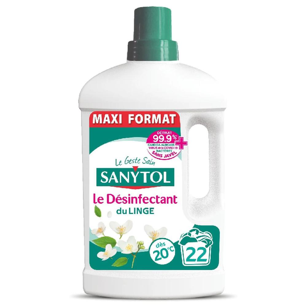 [723161] Désinfectant Linge Fleurs Blanches Sanytol 1L