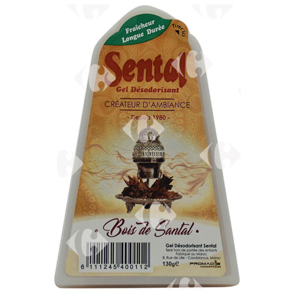 [155188] Désodorisant Gel Bois Sental 130g