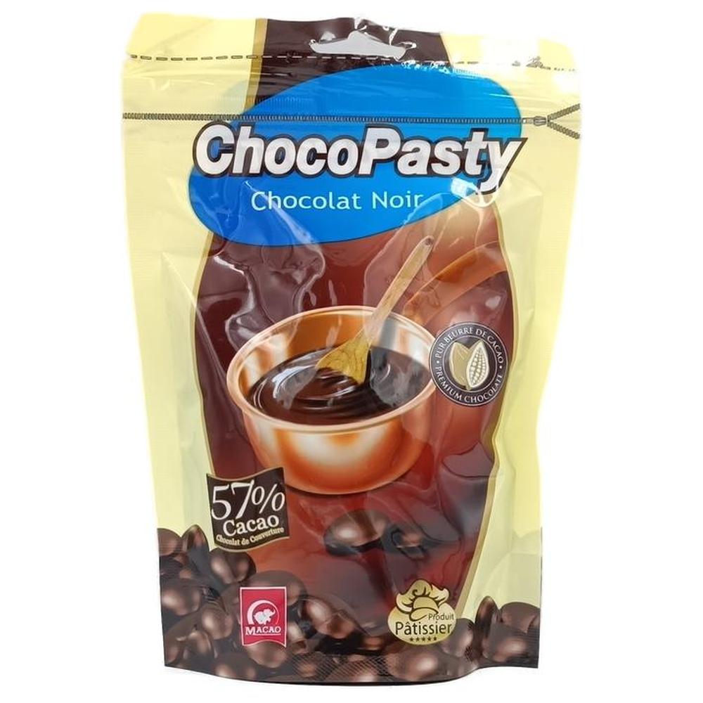 Pastilles Chocolat Noir 57% Cacao Chocopasty 250g