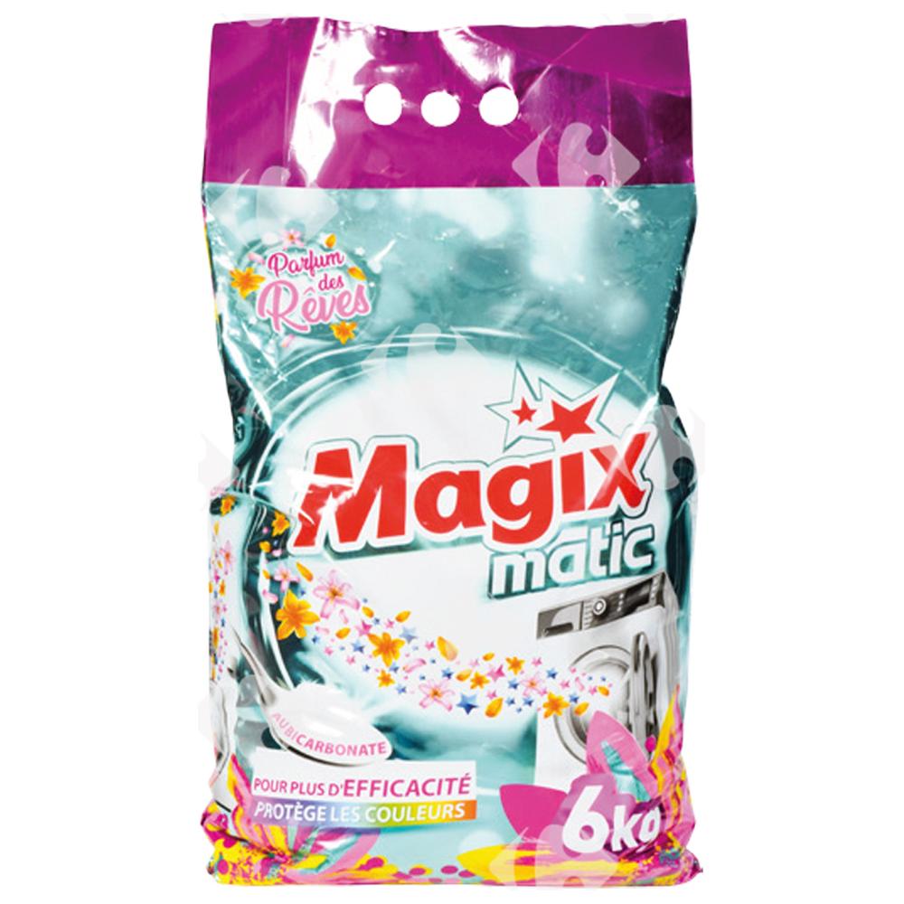 [665214] Lessive Poudre Machine Bicarbonate Magix 6kg