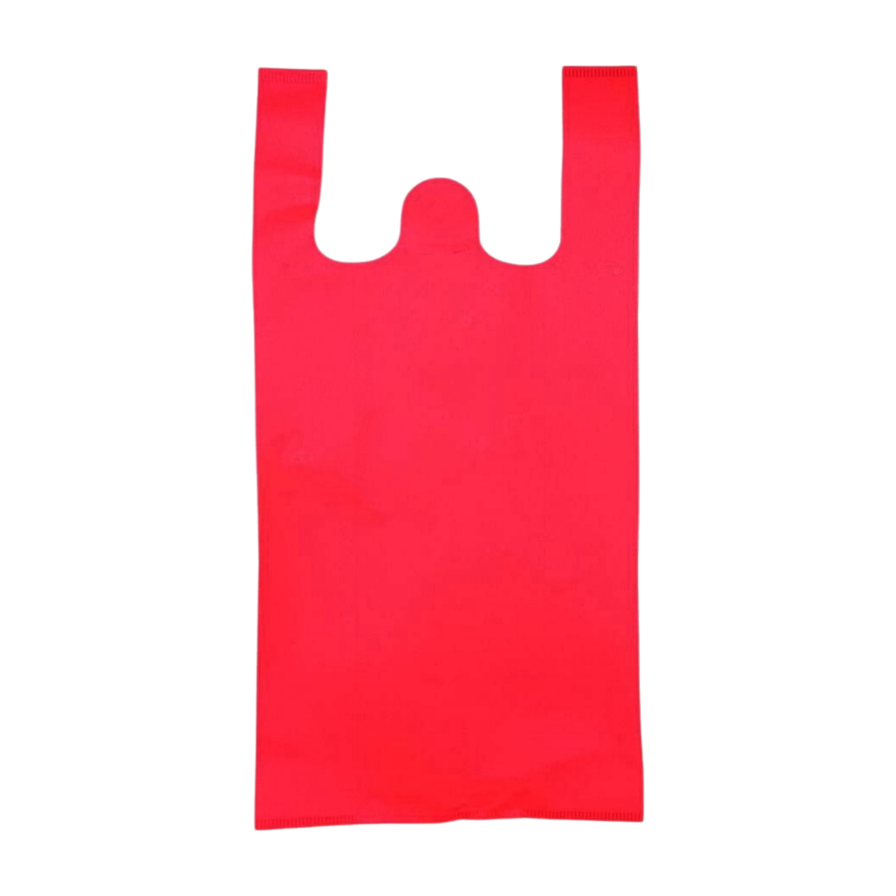 [589653] Sac non Tissé Personnalisable Rouge 47x24x14cm