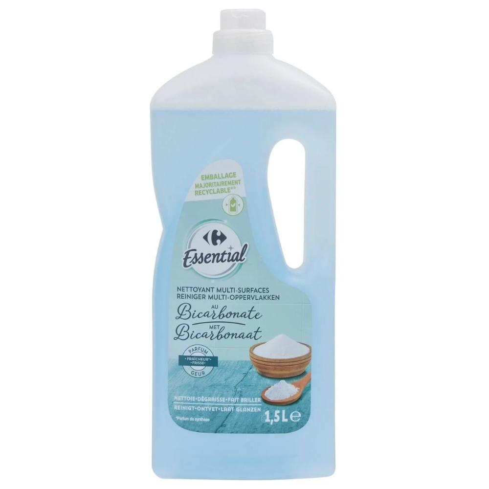 [732633] Nettoyant Multi Surfaces au Bicarbonate Carrefour 1,5L