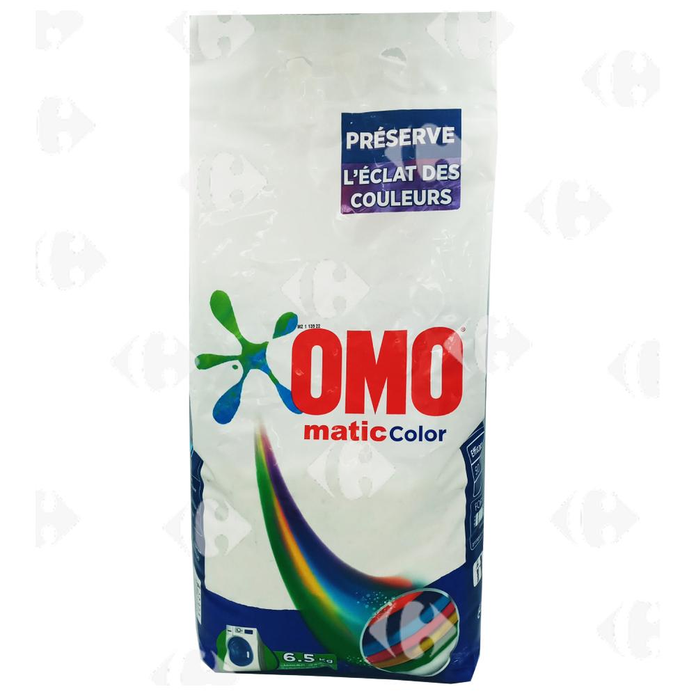 [632841] Détergent en Poudre Lessive Couleurs Omo Matic 6,5 kg