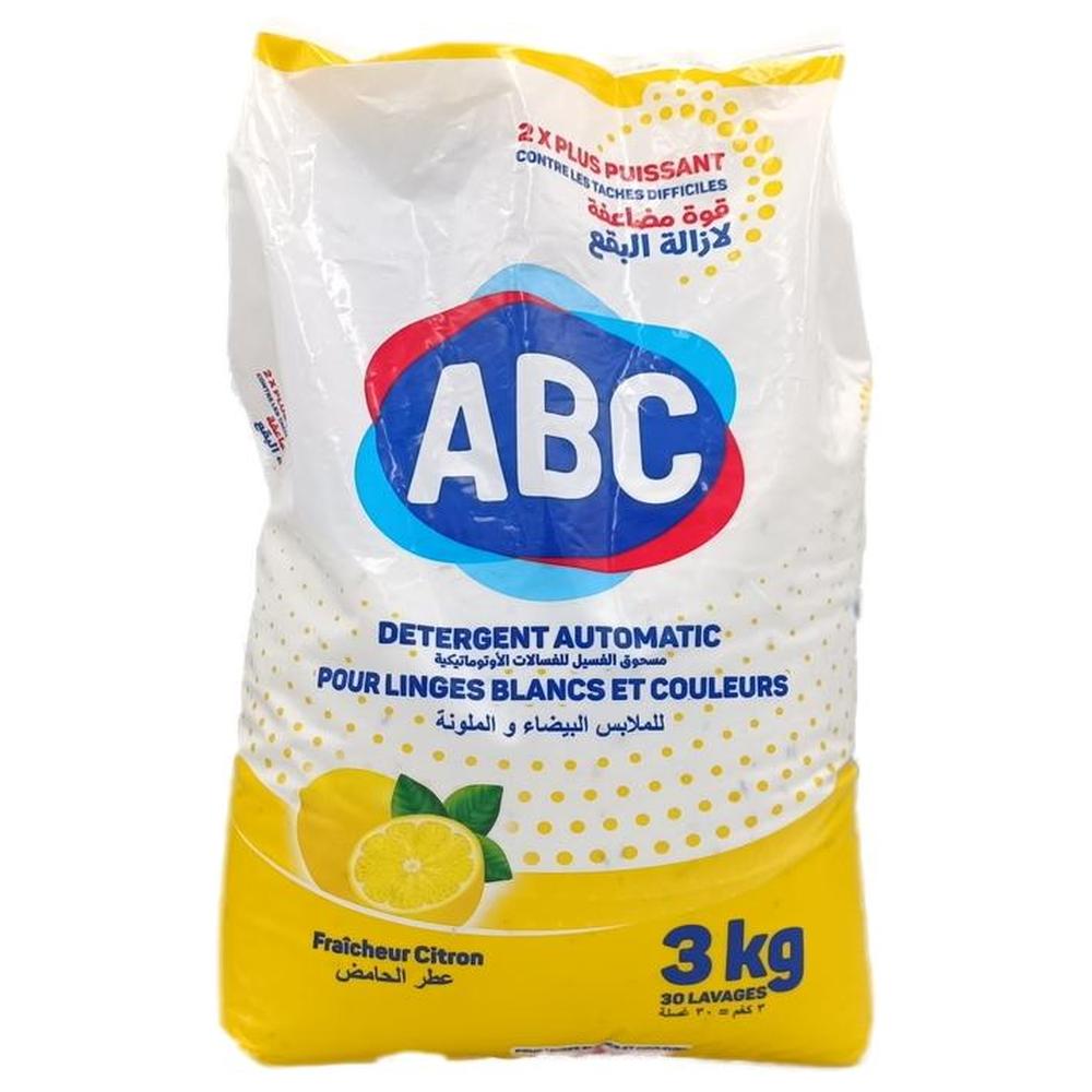[715590] Poudre Matic Citron ABC 3kg