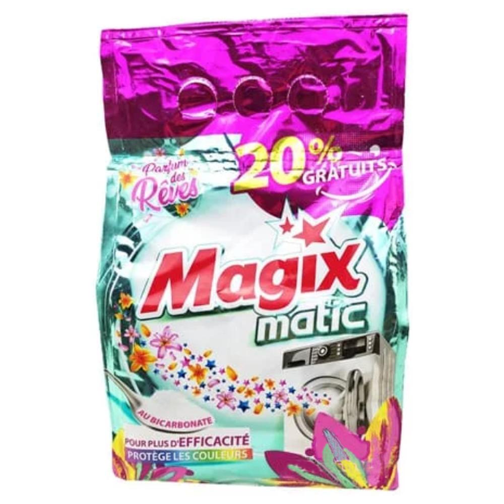 [665212] Lessive Poudre Machine Bicarbonate Magix 800g
