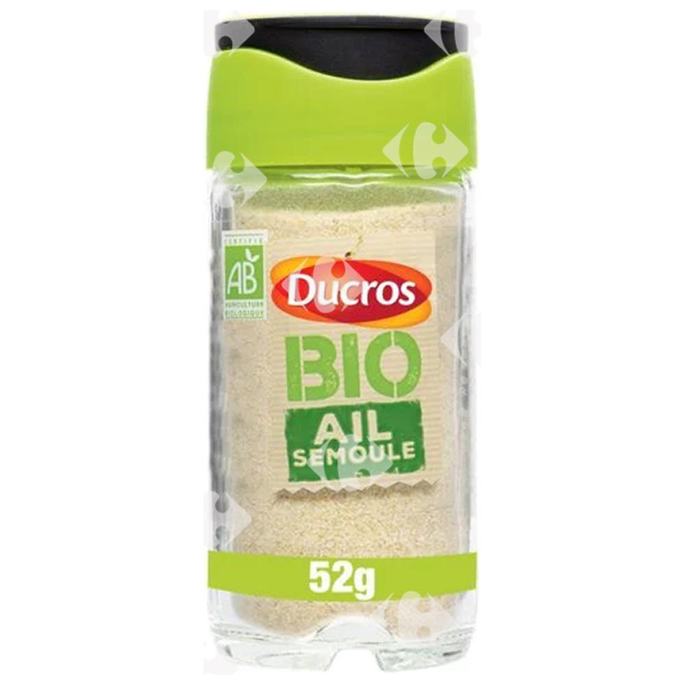 [690509] Ail Semoule Bio Ducros 52g