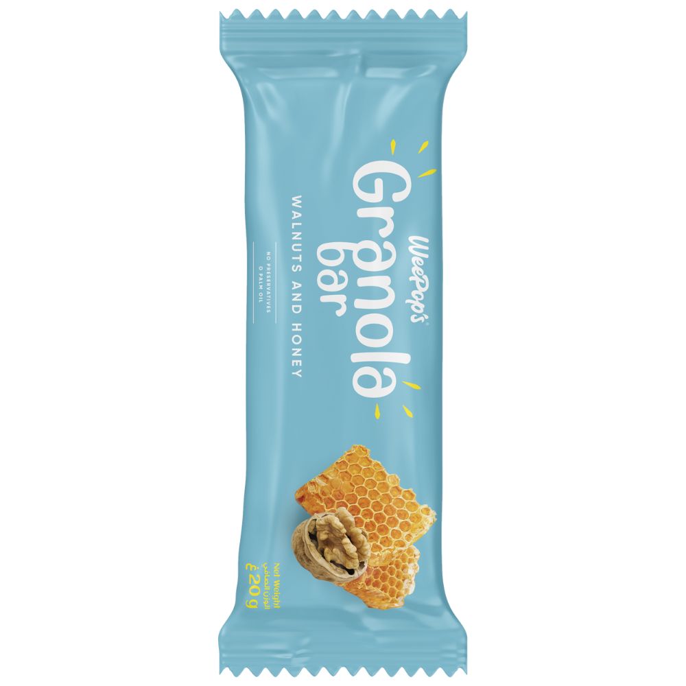 Barre Granola Noix & Miel Weepops 20g
