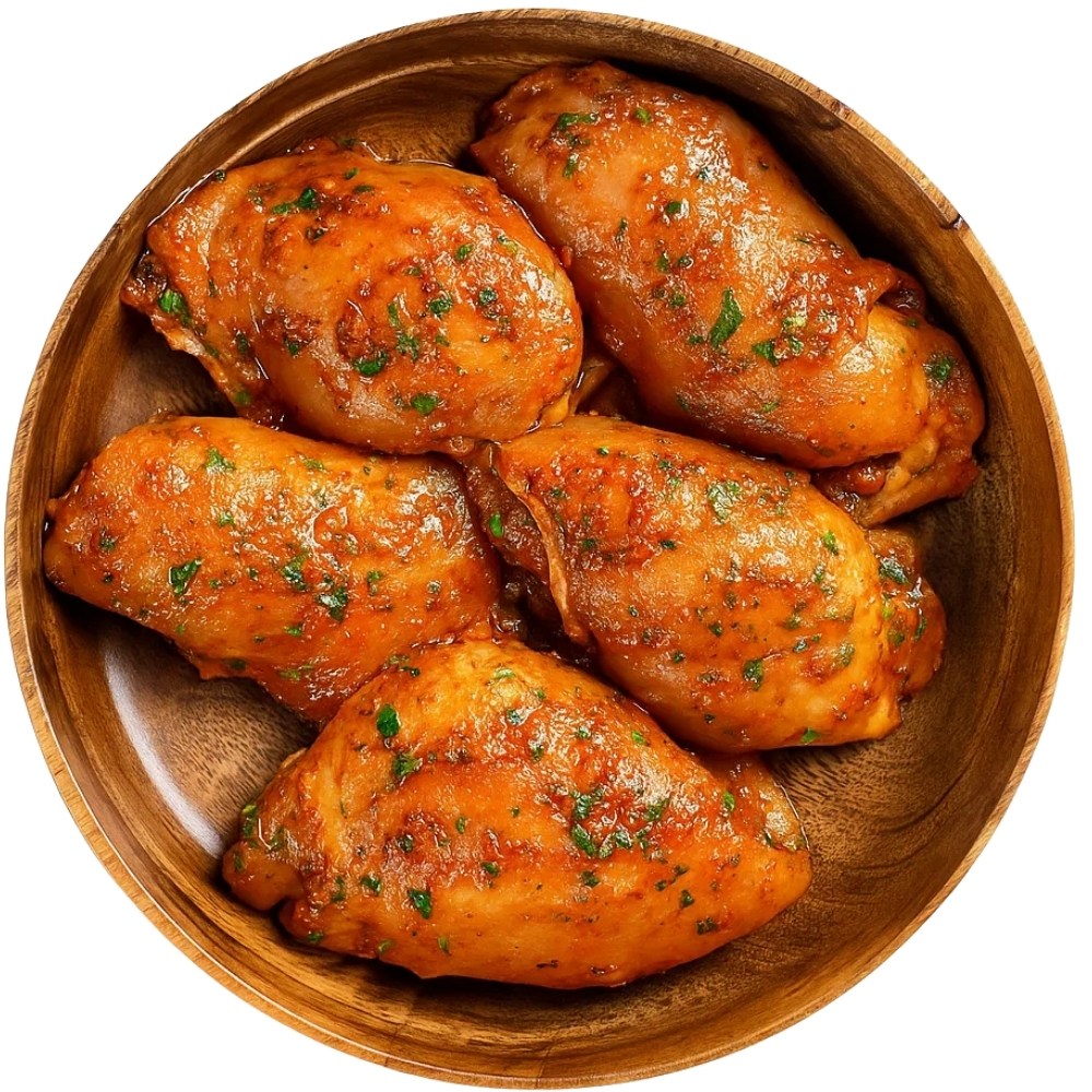 [538706] Haut de Cuisse de Poulet Désossée à la Marocaine 500g