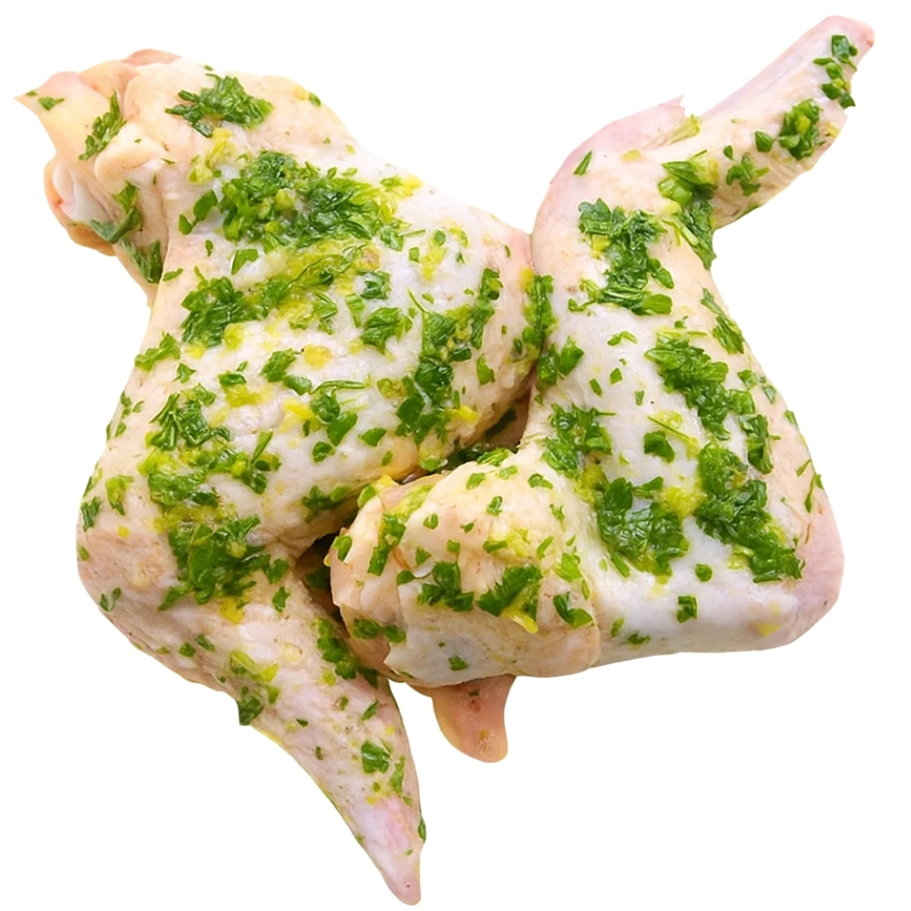 [661864] Ailes de Poulet Marinés au Citron et Persil 500g