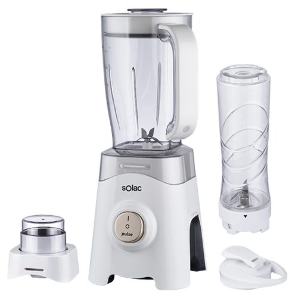 Blender Green Mixer Sport Jar Solac 1,5L 450W.