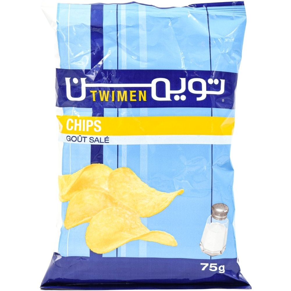 [452969] Chips Salées Twimen 75g
