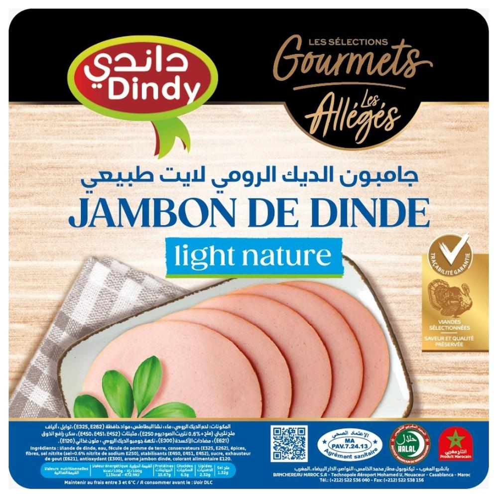 Jambon Light Nature - Charcuterie - Dindy au Kg