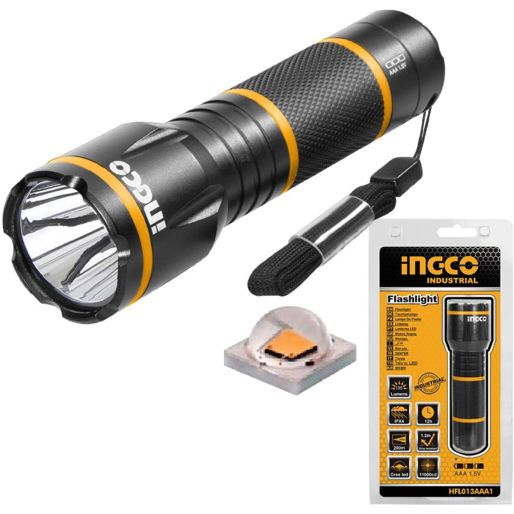 Lampe Torche 135 Lumens INGCO