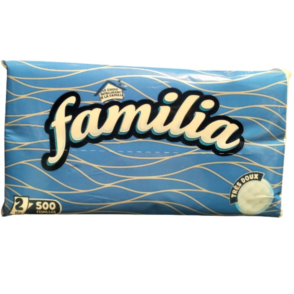 [664257] Boîte de Mouchoirs 2 Plis Familia – 500 feuilles