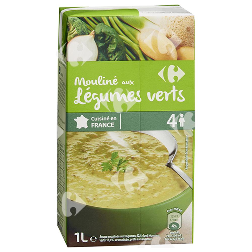[656538] Mouliné Légumes Verts Carrefour 1L