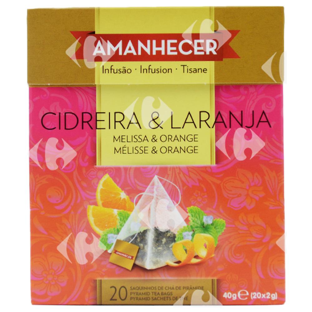 Infusions en Sachets Mélisse Orange Amanhecer 20 sachets
