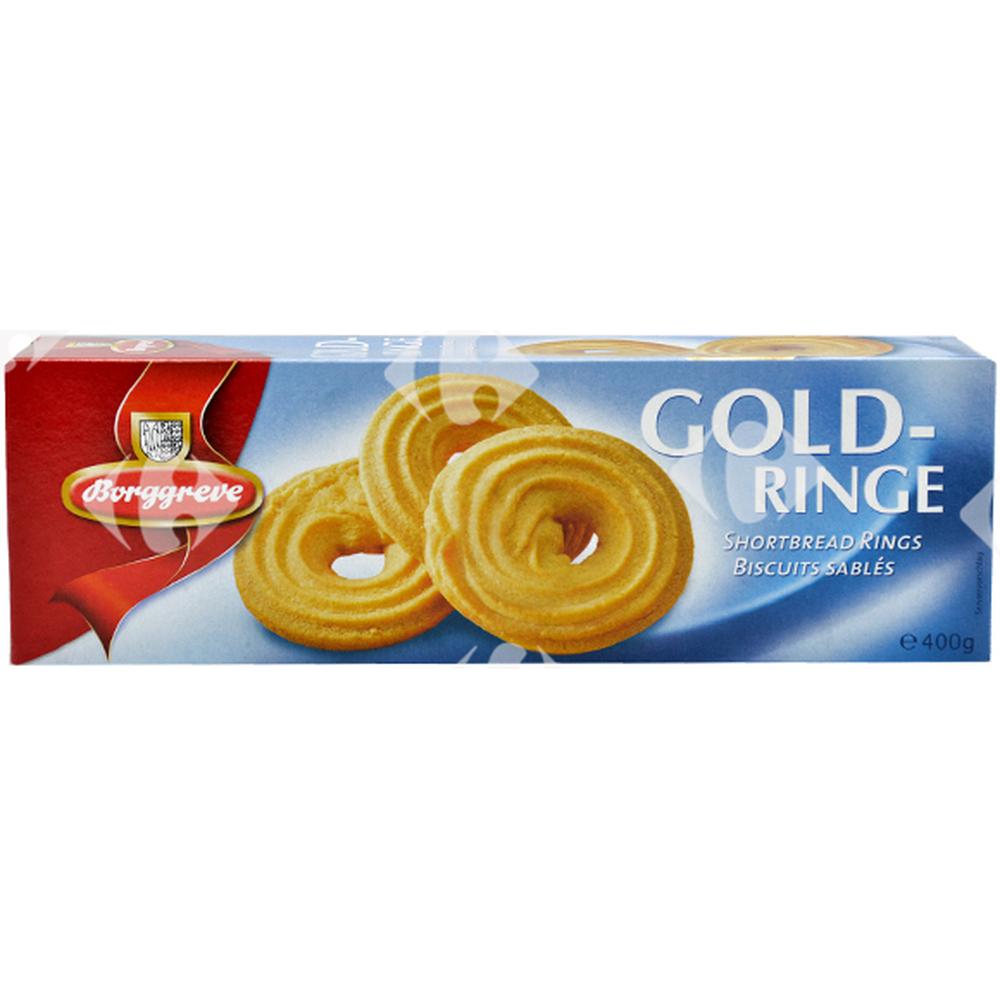 [424273] Biscuits Sablés Gold-Ringe Borggreve 400g