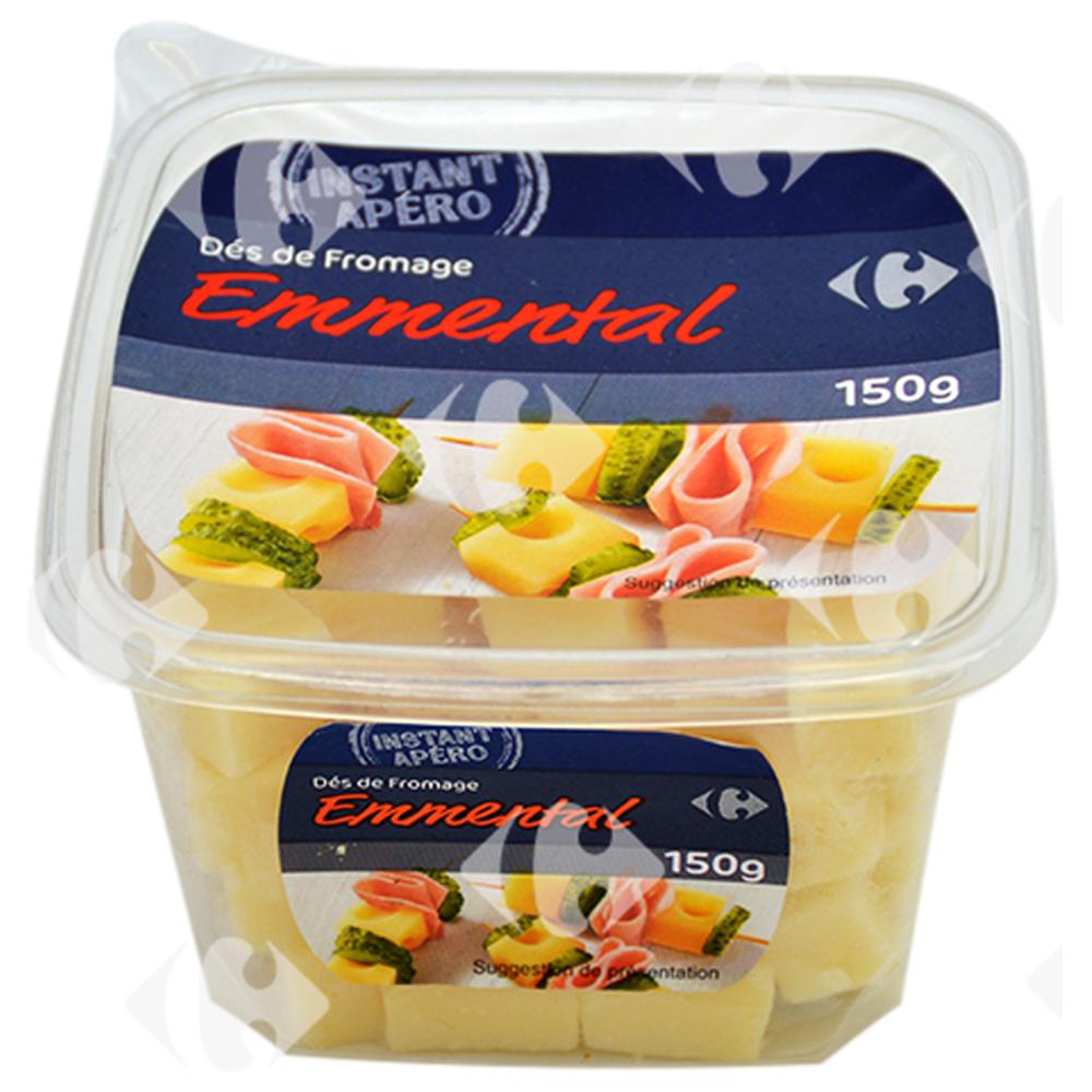 [663178] Emmental en dés Carrefour 150g