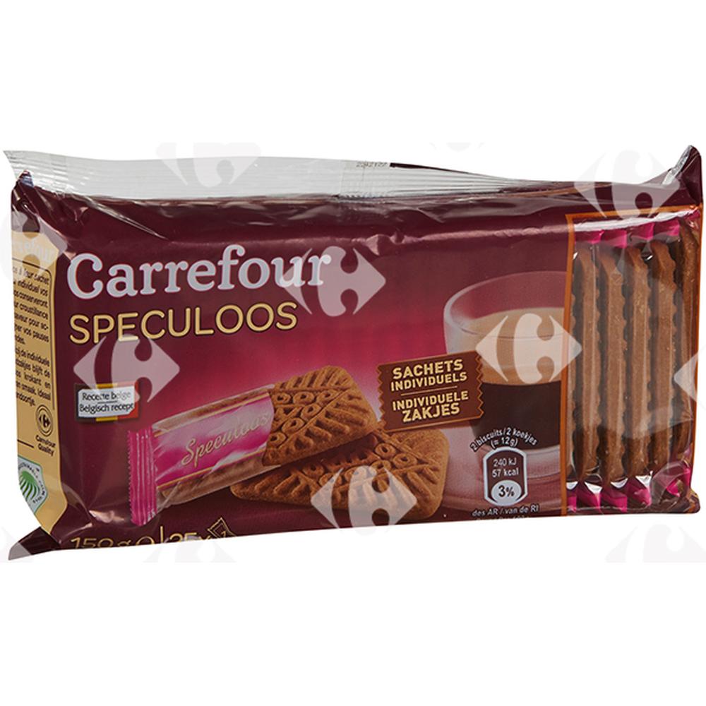 [565469] Biscuits Spéculoos Carrefour 168g