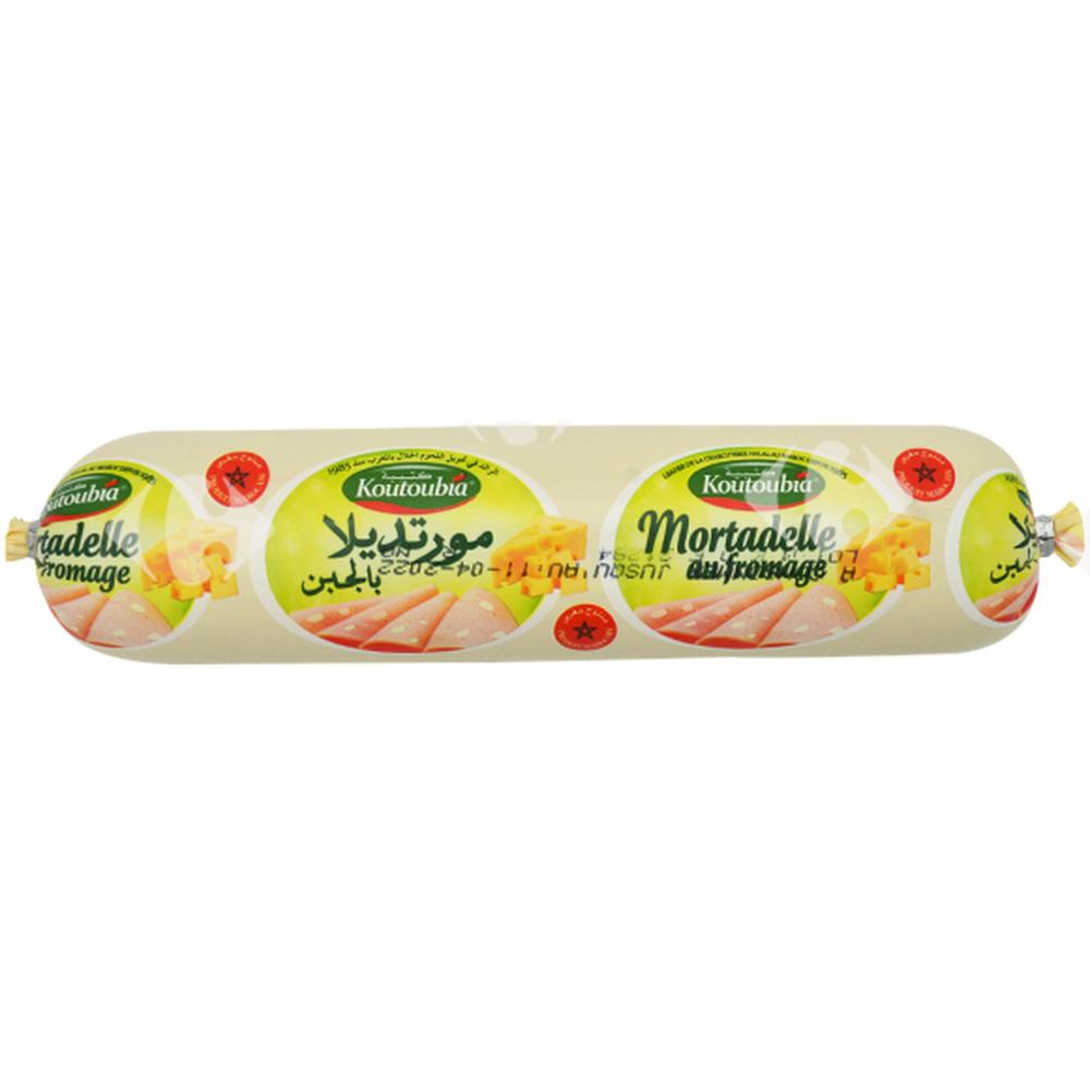 Mortadelle de Dinde au Fromage - Charcuterie - Koutoubia 350g