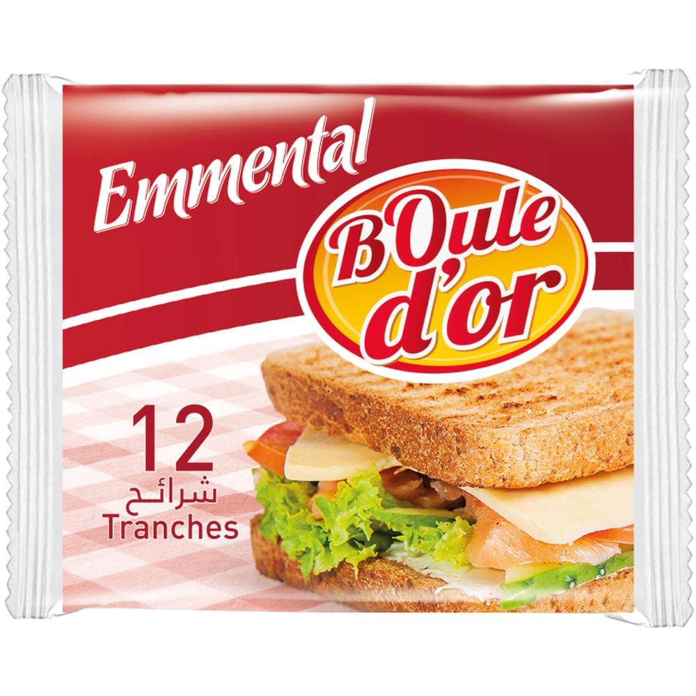 Fromage Fondu Emmental Boule d'Or 12x200g.
