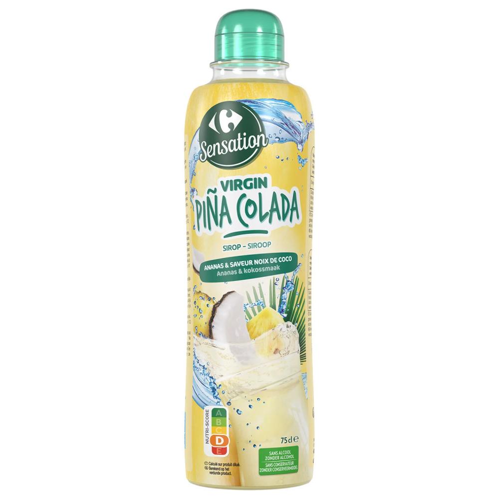 [712721] Sirop Pina Colada Carrefour Sensation 750ml