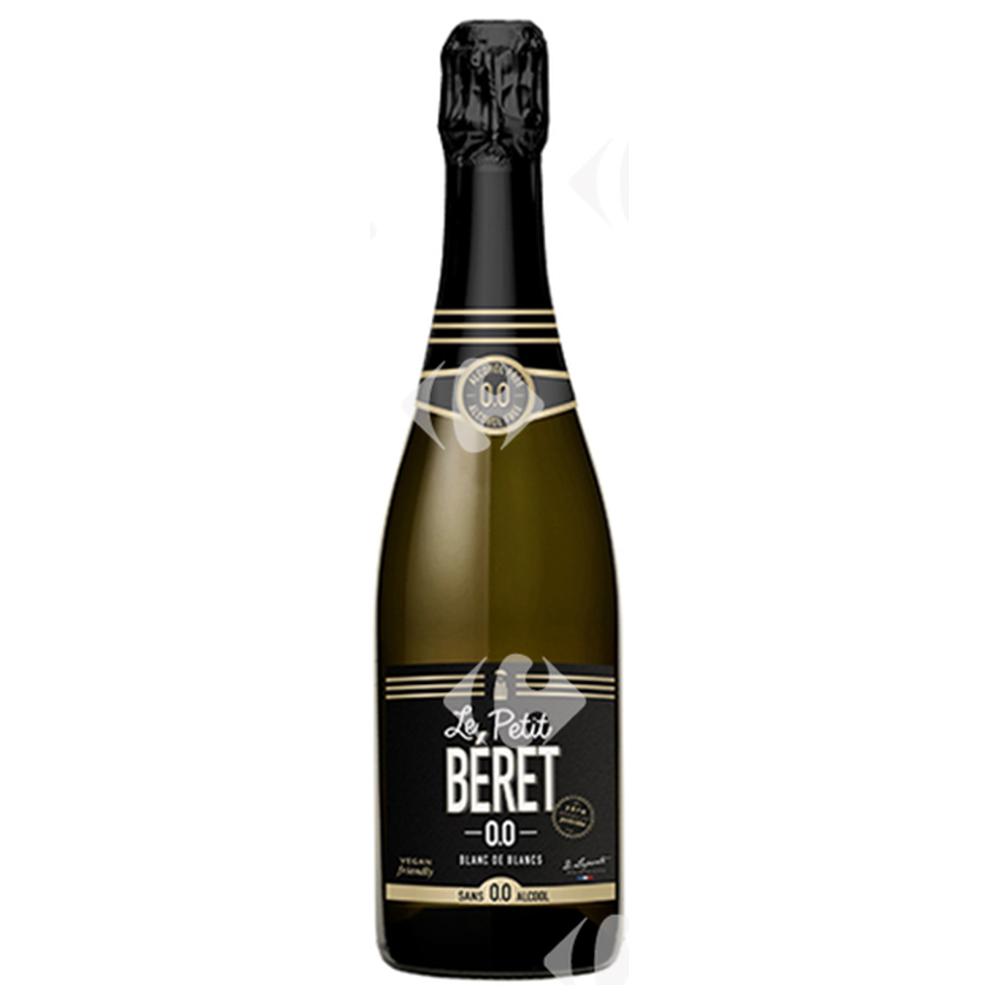 [664270] Vin Blanc Pétillant Sans Alcool Le Petit Béret 75cl