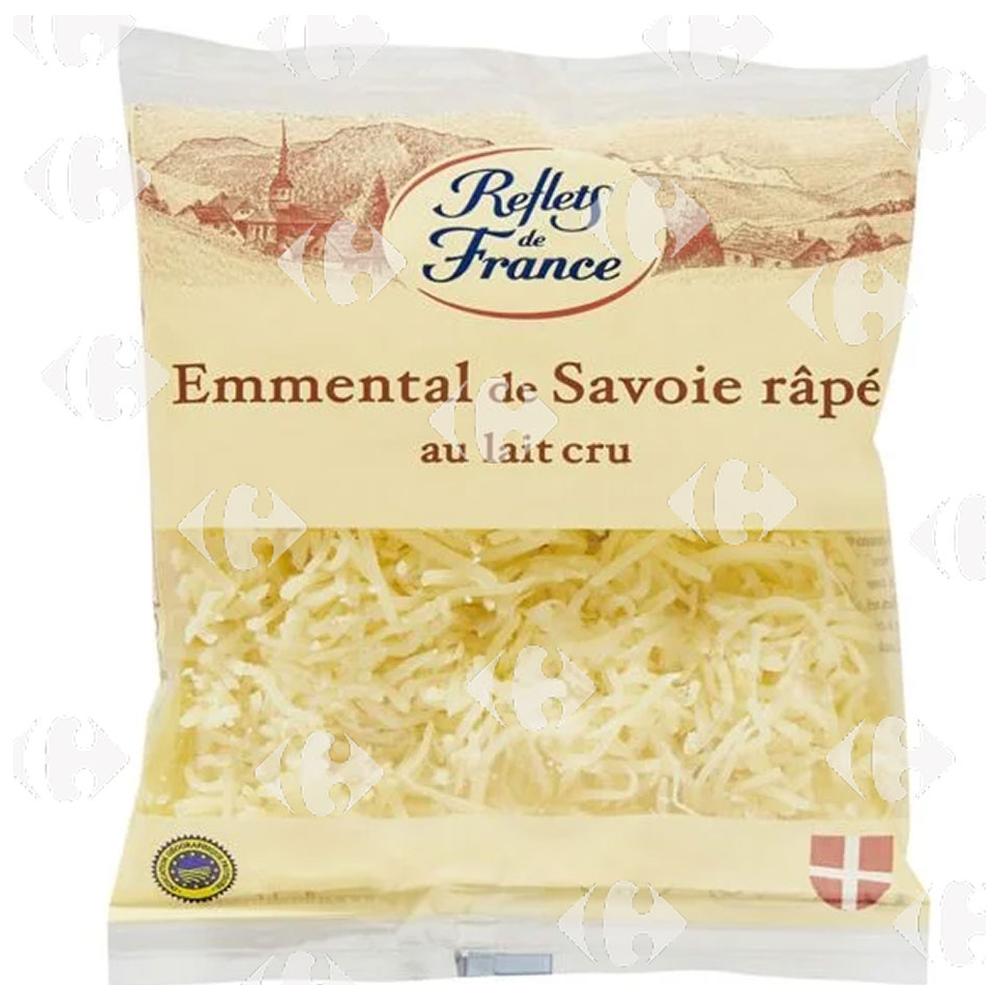 Fromage Râpé Emmental au Lait Cru IGP Reflets de France 100g