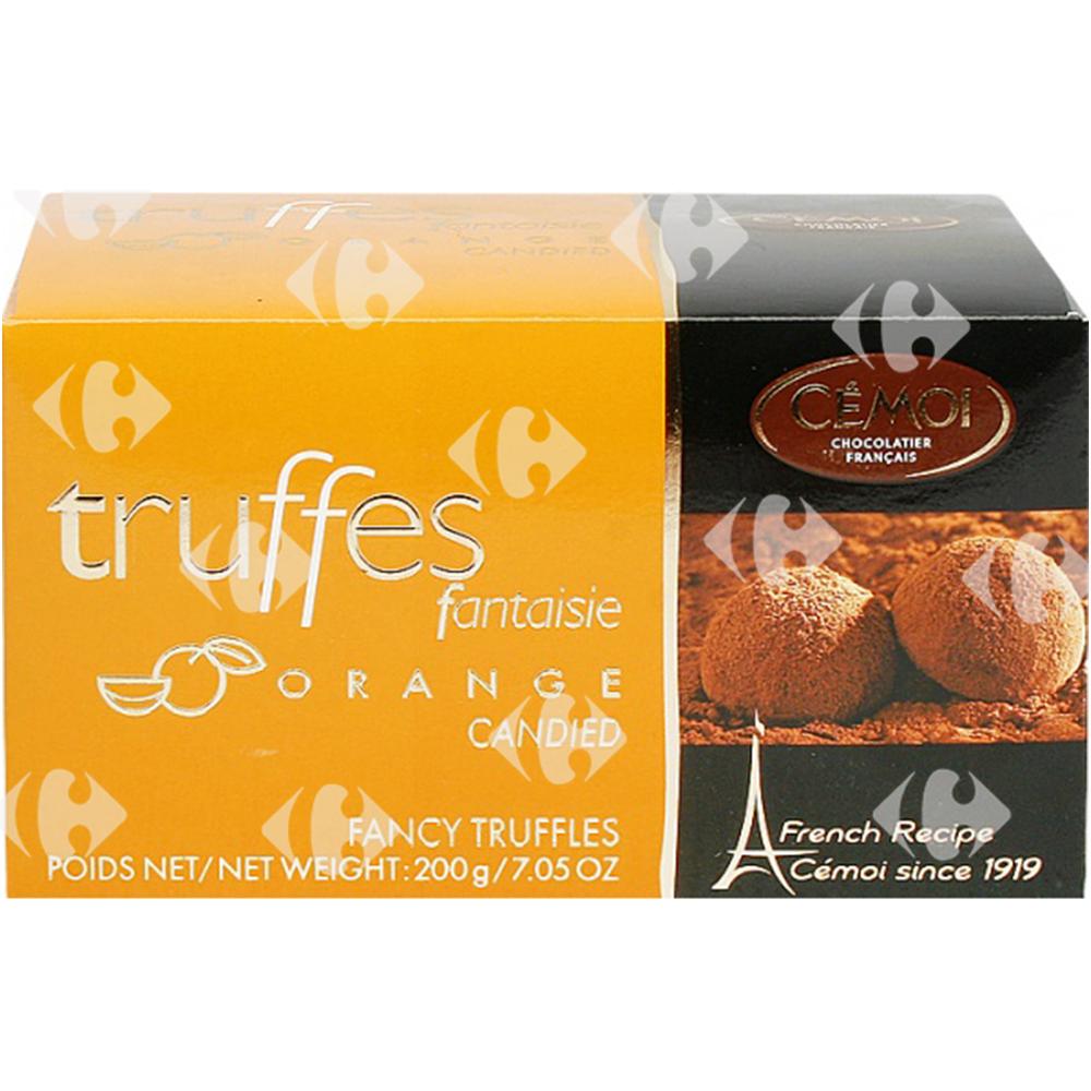 [357663] Le Bulletin Truffes Fantaisie Orange Cémoi 200g