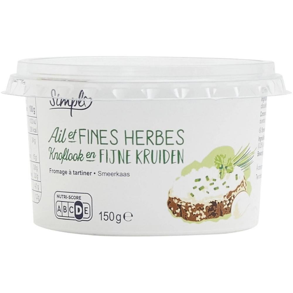 [713561] Fromage Ail et Fines Herbes Simpl 150g